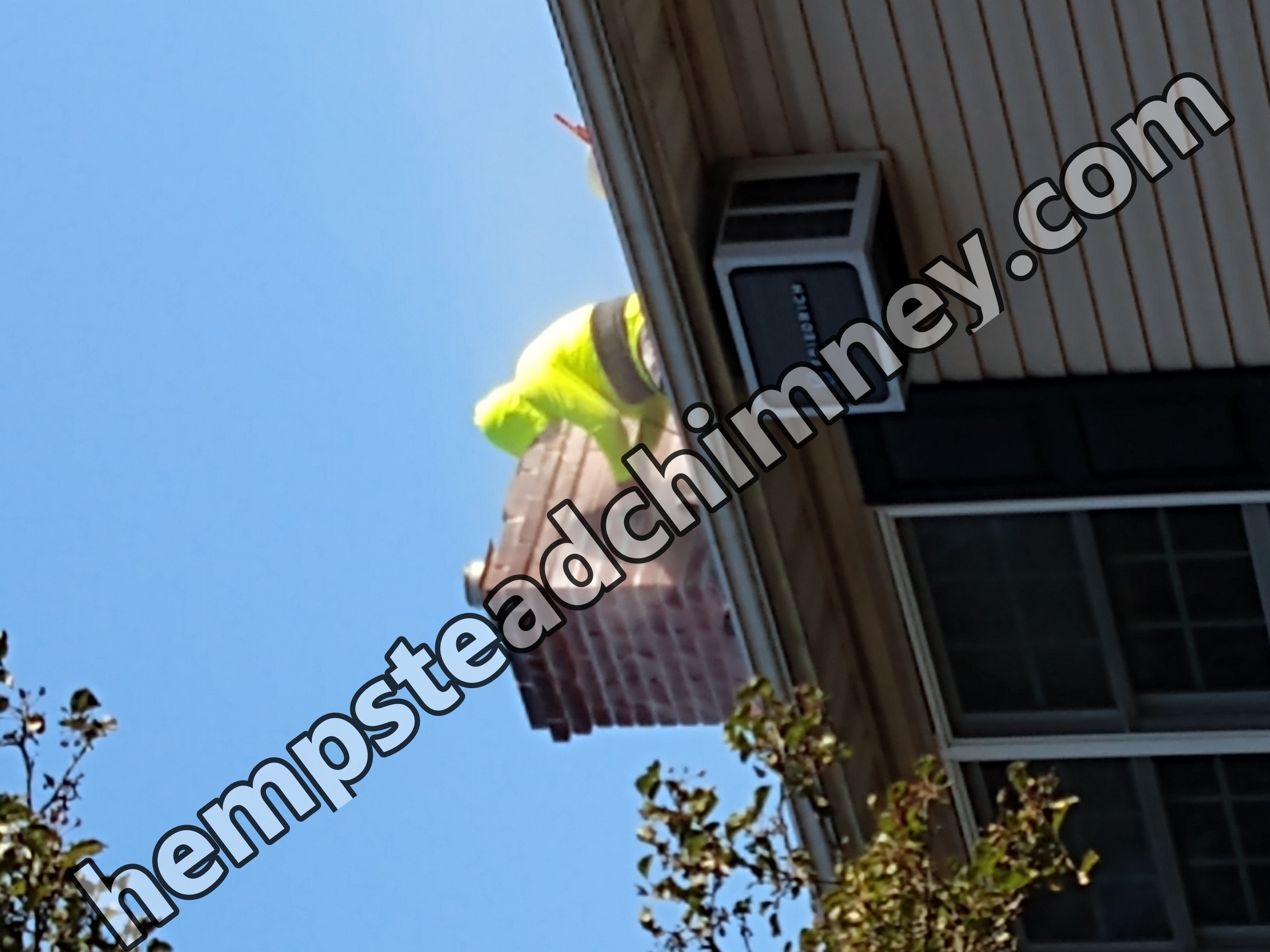 Chimney tuckpointing and mortar repair in Hempstead, New York