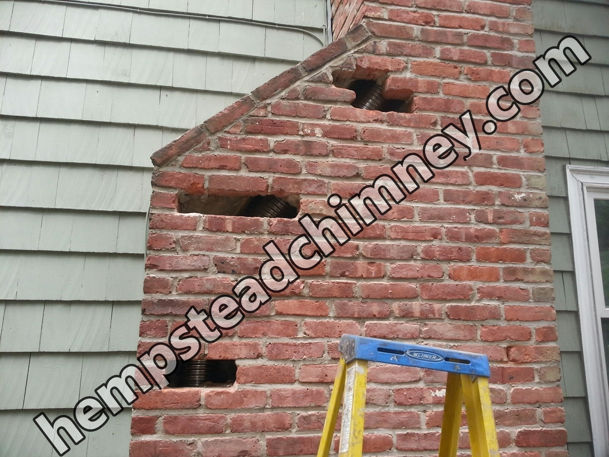 Expert chimney brick and masonry repair in Hempstead, New York
